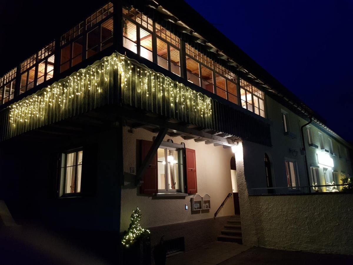 Schoenblick Hotel Garni Ferienwohnungen リンデンベルク・イム・アルゴイ エクステリア 写真